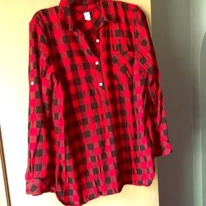 Buffalo plaid flannel